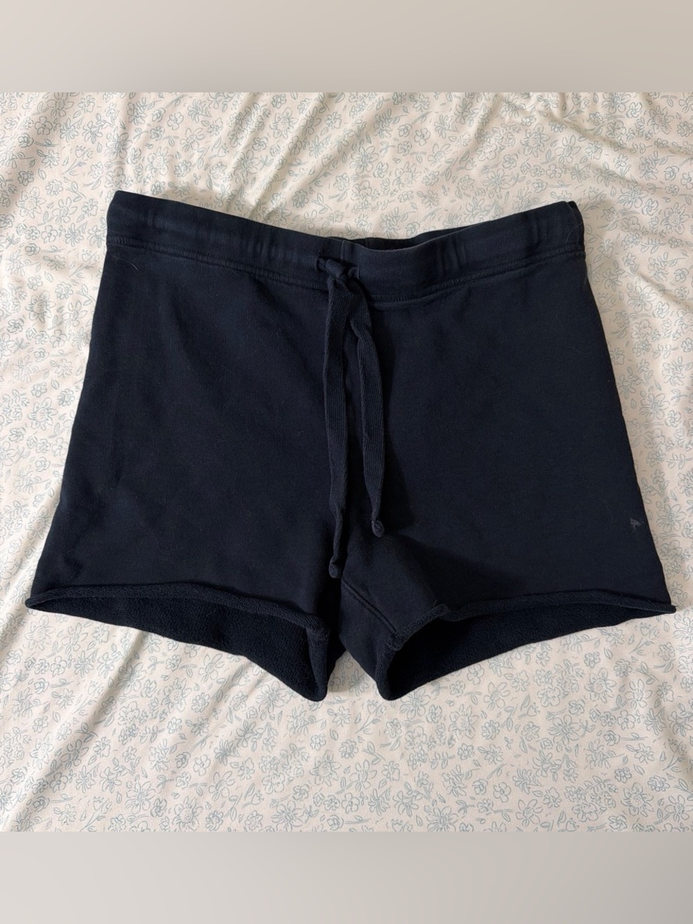 Frank & Eileen Black Drawstring Athletic Lounge Shorts